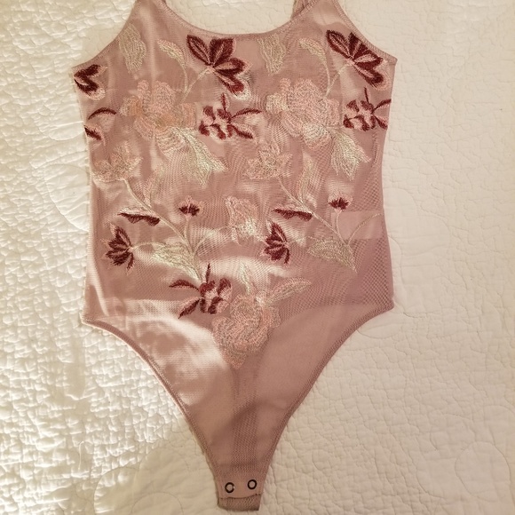 Express Tops - Express Thong Bodysuit